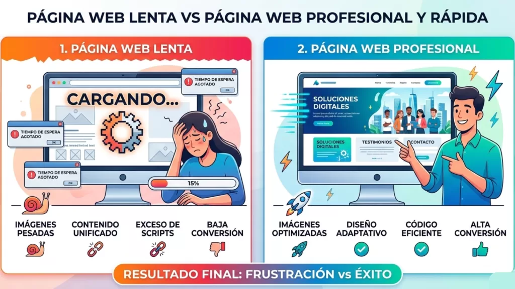 ¿Cómo afecta la velocidad de carga a las ventas de mi web?